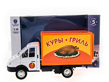 Машина АВТОПАНОРАМА ГАЗель курагриль 128, вк 241412 см