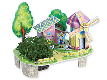 3D пазл из пенокартона В ГОСТЯХ У МЕЛЬНИКА 23 детали, 4 листа