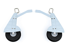 Переднее шасси для самолета Top RC Hurricane зеленый