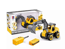 Радиоуправляемый экскаватор Double Eagle, разборный с отверткой 126 24G RTR