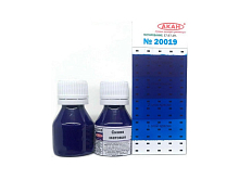 Краска АКАН акрилатлатексная Синяя матовая, 10 мл