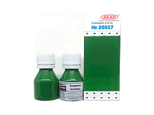 Краска АКАН акрилатлатексная Травяная матовая, 10 мл