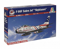 Сборная модель Самолет F86F Sabre JET Skyblazers