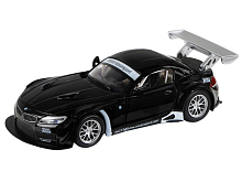 Машина АВТОПАНОРАМА BMW Z4 GT, черный, 132, свет, звук, инерция, вк 17,513,59 см