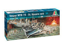 Сборная модель КАТЕР Vosper MTB 74 St Nazaire Raid