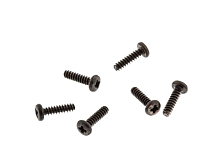 Винты с полукруглой головкой M2х8 под крестовую отвертку, 8шт