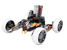 РУ боевая машина Universe Chariot, лазер, диски, оранжевая, NiMh и ЗУ, 24G