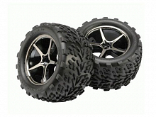 Покрышка колеса и диск колеса в сборе, 2шт  TRA7174A 