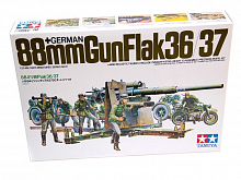 Сборная модель Пушка 88мм Gun Flak 3637 135