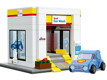 Конструктор CaDA автомойка Shell 294 детали
