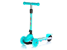 Самокат трехколесный Zumba  голубой