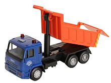 Машина АВТОПАНОРАМА Самосвал, синий, 154, инерция, вк 16,56,49 см