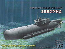 Сборная модель Подводная лодка Зеехунд 172