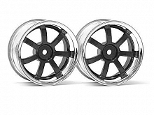 HPI3322 Диски 110  RAYS GRAM LIGHTS 57SPRO CHROMEBLACK 3мм OFFSET