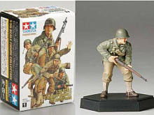 Собранная фигура американского солдата А  Tamiya 135