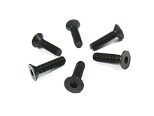 Винт с потайной головкой M3x12 под шестигранник, 6шт