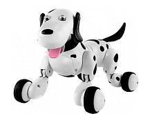 Радиоуправляемая роботсобака HappyCow Smart Dog 24G черная