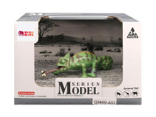 Фигурка игрушка MASAI MARA MM218155 серии Мир диких животных рептилия ящерица Хамелеон