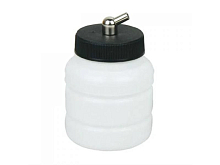 Баночка с крышкой, 75 мл, трубка 45 градусов, пластик, шт