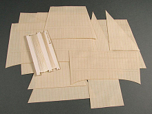 Комплект парусов для модели HMS Mercury, 196