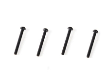 Винт с головкой под шестигранник, полукруглый М3х25мм, 4 шт
