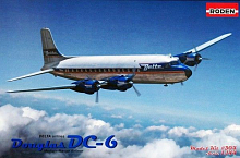 Сборная модель Самолёт Douglas DC6 1144