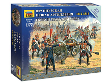 Сборные солдатики ZVEZDA Наполеоника Французская пешая артиллерия, 172