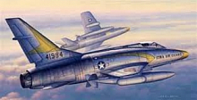 Сборная модель Самолёт F-100C "Супер Сейбр" 1/48, шт