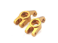 Алюминиевый золотой задний хаб 2шт для автомоделей Himoto E10, тюнинг