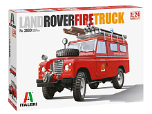 Сборная модель ITALERI 3660ИТ Автомобиль LAND ROVER FIRE TRUCK, 124