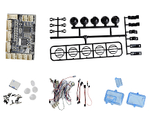 Комплект освещения передние фары, стопсигналы, дополнительные огни GTPower для TRX4