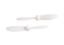 Пропеллер двигателя AB белый для самолета Volantex RC Sportcub 400, Mustang 400 2CH