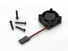 Вентилятор регулятора Hobbywing FANMP2510SH6V12000RPM6V017ABLACK 252510мм влагозащищён