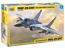 Сборная модель ZVEZDA Многоцелевой фронтовой истребитель МиГ29 СМТ, 172