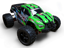 Радиоуправляемый монстр Remo Hobby GT Brushless зеленый 4WD 24G 110 RTR