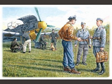 Сборная модель Фигуры Наземный персонал ВВС Германии 19391945