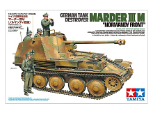 Склеиваемая модель Tamiya 135 Самох установка MARDER III M Нормандский фронт с 5 фиг и фототр