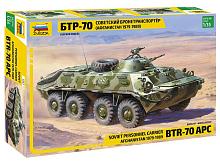 Сборная модель ZVEZDA Советский бронетранспортер БТР70 Афганская война 19791989, 135