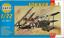 Сборная модель Самолёт  Fokker Dr.I 1/72