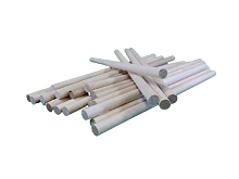 Палочка деревянная, круглая 8 мм, длина 200 мм, 50 шт, береза