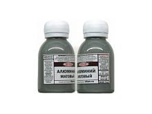 Краска АКАН металлик Алюминий матовый, 10 мл