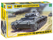 Сборная модель ZVEZDA Немецкий средний танк TIII F, 135
