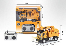 Радиоуправляемый самосвал  малый желтый YP Toys 6163K3 13 см, свет, 24G 164 RTR