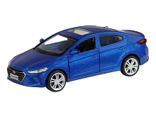 Машина АВТОПАНОРАМА HYUNDAI ELANTRA, синий, 140, инерция, вк 17,512,56,5 см