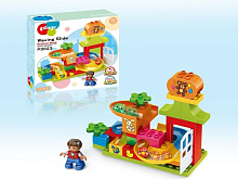 Конструктор Pilage Детские игрушки 34 детали, лабиринт с шариками