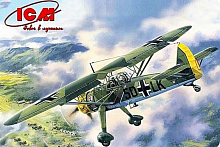 Сборная модель Германский самолет разведчик Hs 126А 148, шт