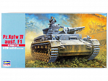 Сборная модель Hasegawa Танк PzKpfw IV ausfF1, 172
