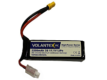 Аккумулятор LiPo 2200mAh, 11,1V XT60 для катера Volantex RC Vector SR65