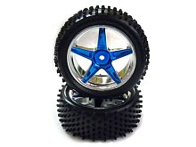 Комплект передних колес,  хром 06008PB06009 2шт