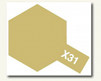 Краска акрил. 10 мл X-31 Титан золотистая